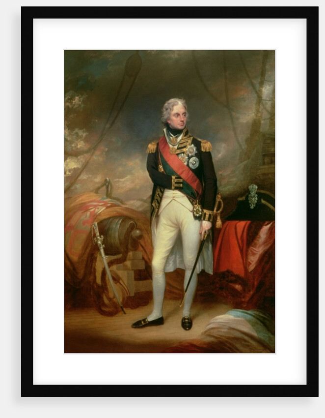 Portrait of Horatio, Viscount Nelson, 1801 by William Beechey