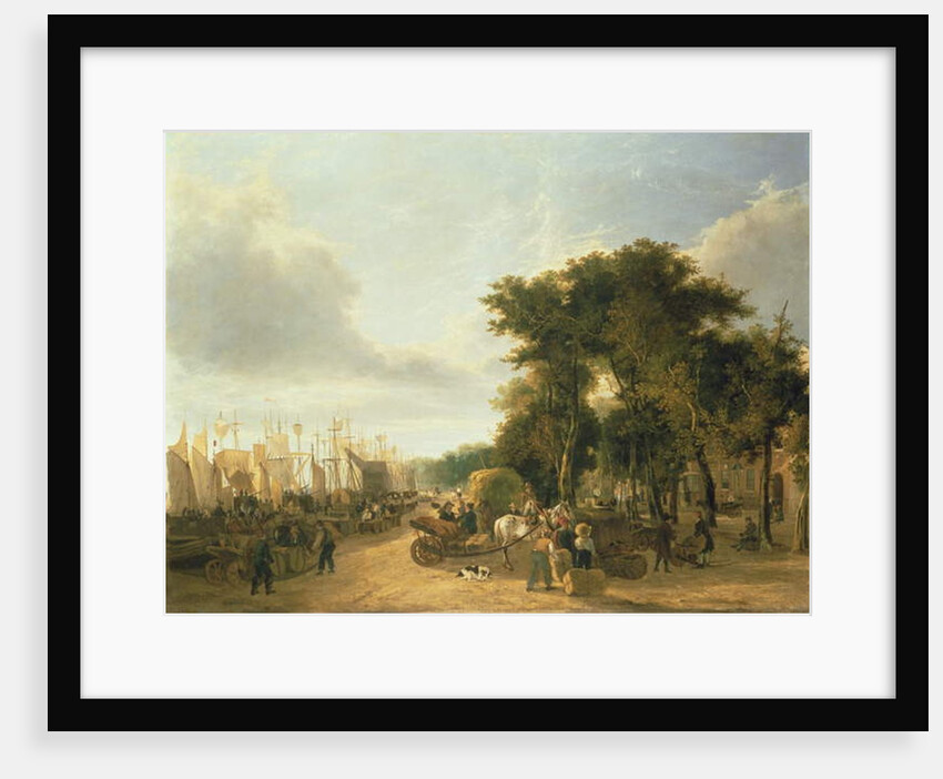 Yarmouth Quay, 1823 by George Vincent