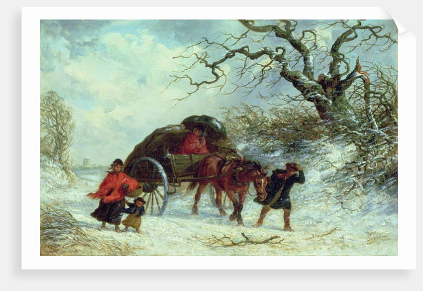 The Carriers Cart - Winter by Thomas Smythe