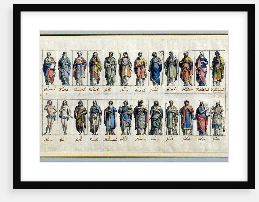 Old Testament Figures by Biagio Rebecca