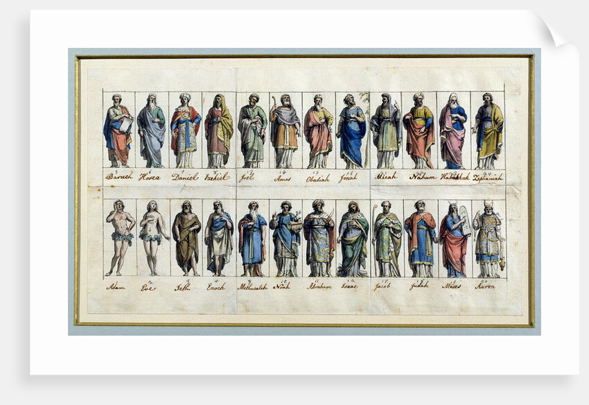 Old Testament Figures by Biagio Rebecca
