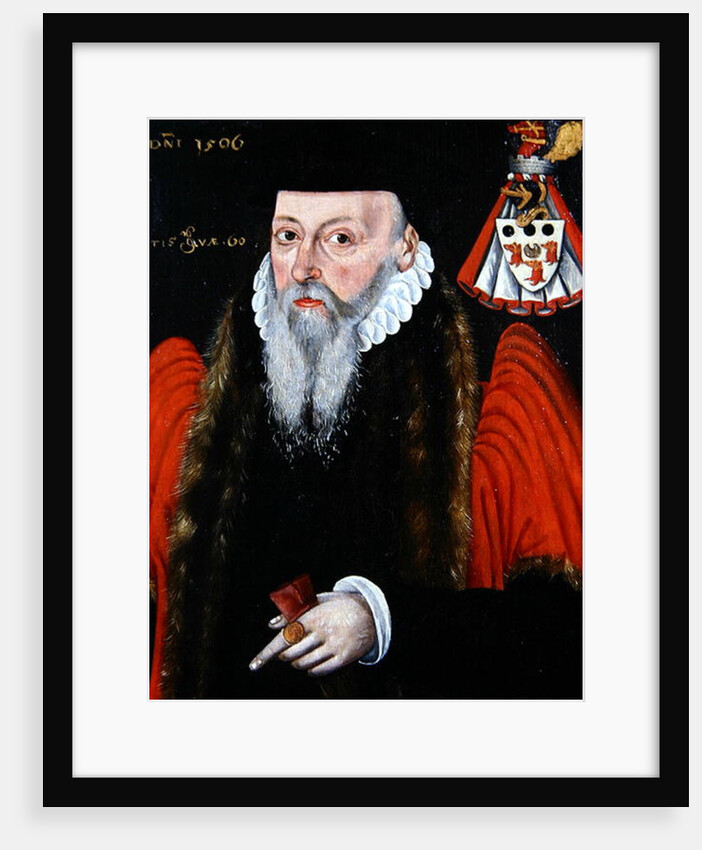 Hugh Barker, 1596 by English School