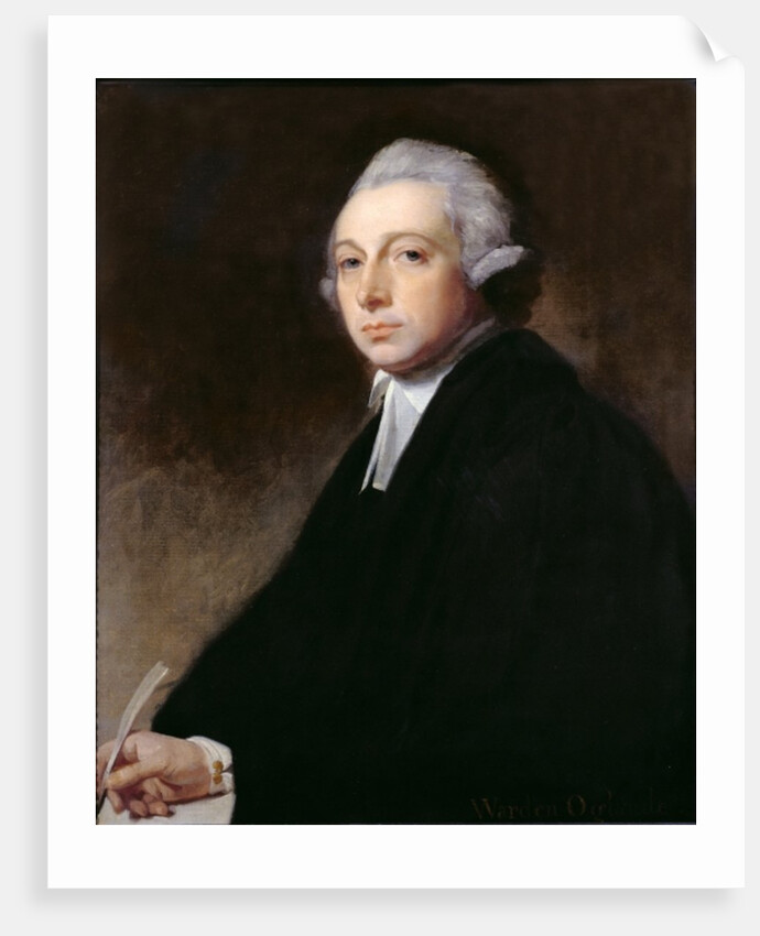 Warden John W. Oglander by George Romney