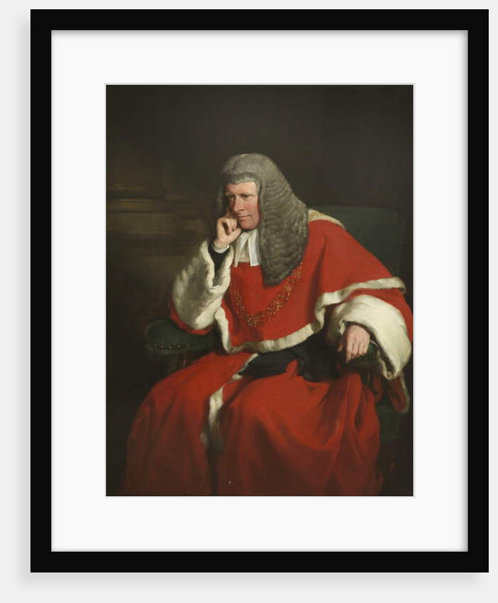 Sir William Erle, Lord Chief Justice by Francis Grant