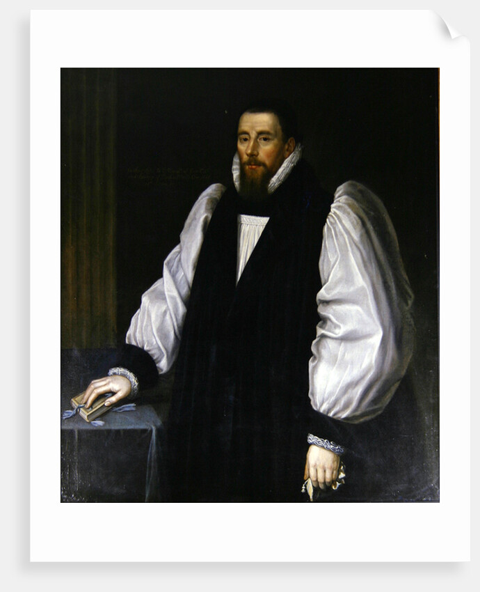 Arthur Lake, Bishop of Bath and Wells, 1626 by Richard Greenbury
