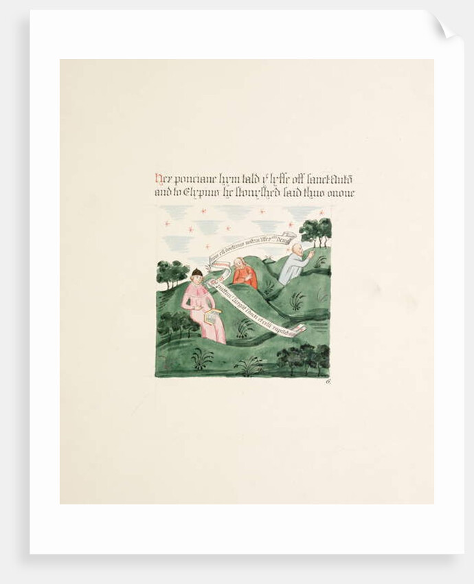 Ms. New Coll 380, f15r. The antiquities of the Cathedral Church of Saint Mary, Carlisle, drawn by Robert Carlile, 1795 by Robert Carlile