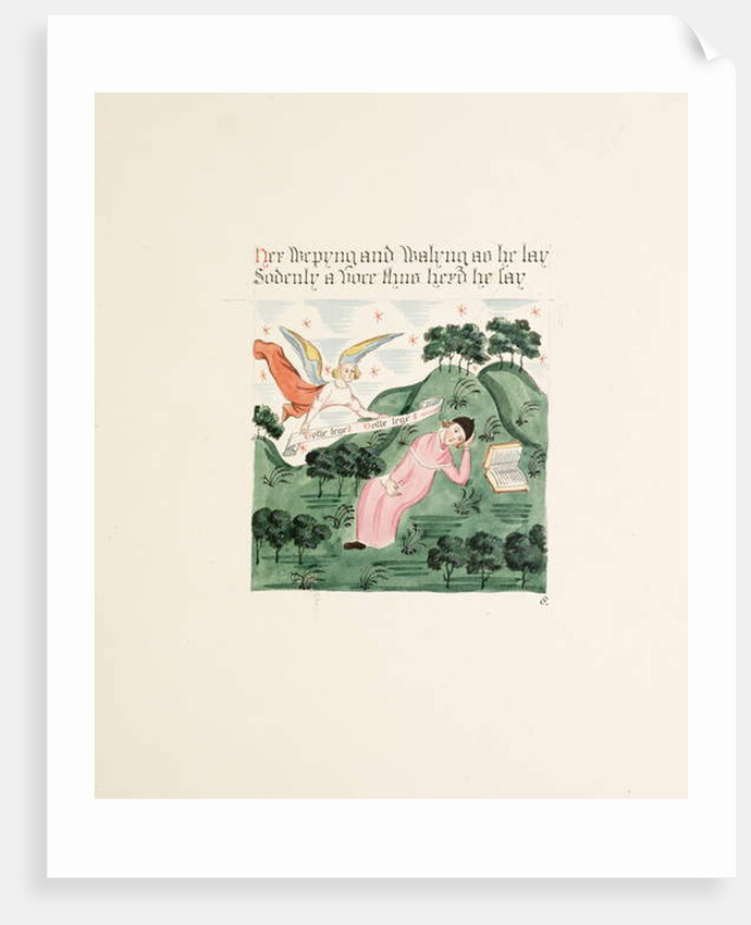 Ms. New Coll 380, f17r. The antiquities of the Cathedral Church of Saint Mary, Carlisle, drawn by Robert Carlile, 1795 by Robert Carlile