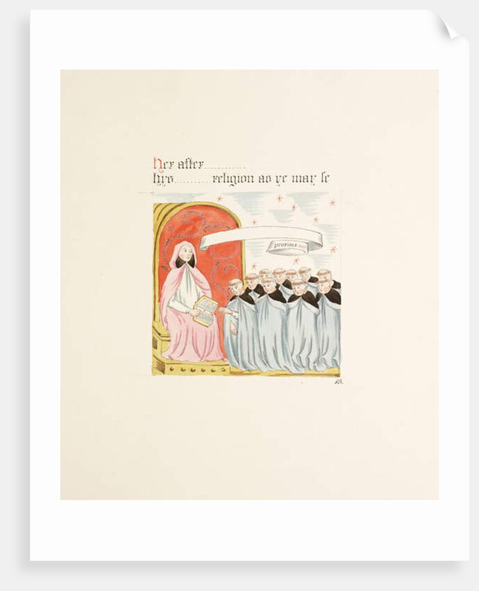 Ms. New Coll 380, f22r. The antiquities of the Cathedral Church of Saint Mary, Carlisle, drawn by Robert Carlile, 1795 by Robert Carlile