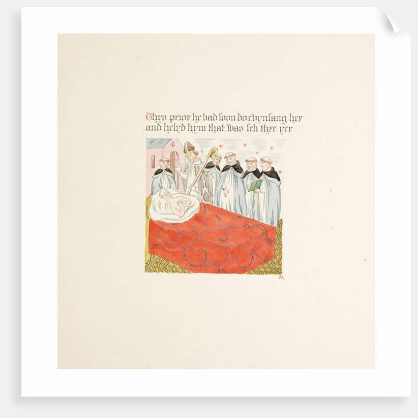 Ms. New Coll 380, f30r. The antiquities of the Cathedral Church of Saint Mary, Carlisle, drawn by Robert Carlile, 1795 by Robert Carlile