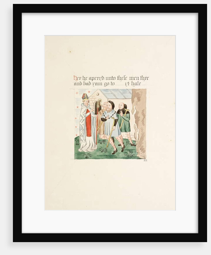 Ms. New Coll 380, f31r. The antiquities of the Cathedral Church of Saint Mary, Carlisle, drawn by Robert Carlile, 1795 by Robert Carlile