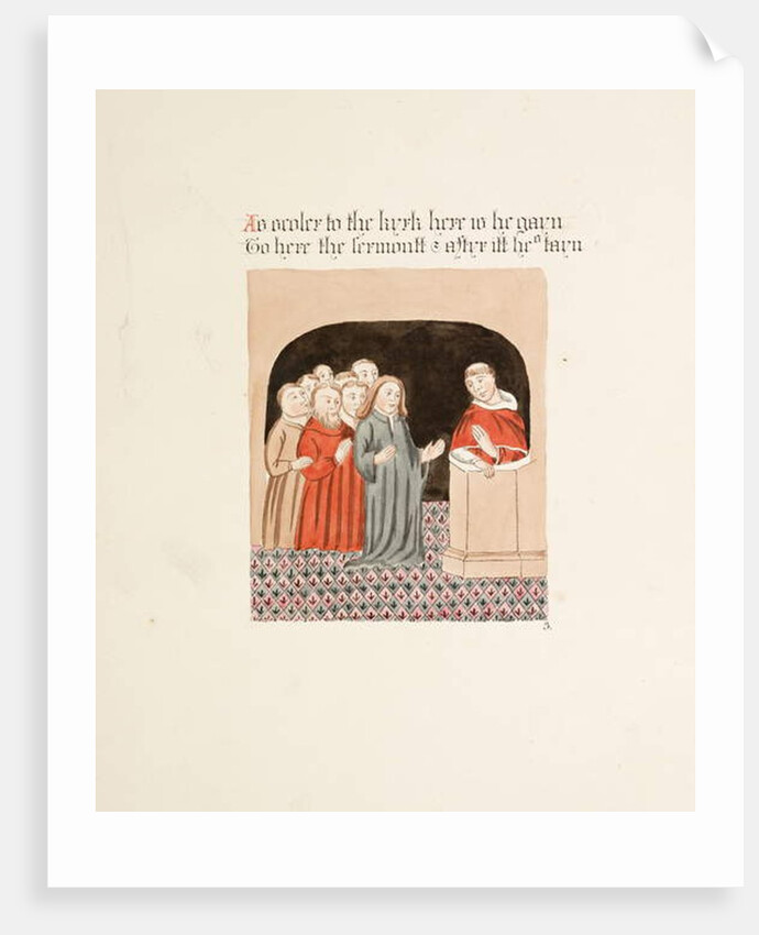 Ms. New Coll 380, f35r. The antiquities of the Cathedral Church of Saint Mary, Carlisle, drawn by Robert Carlile, 1795 by Robert Carlile