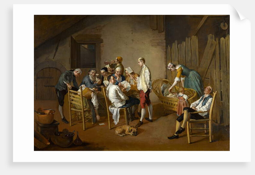 The Card Game, c.1738-1750 by Giacomo Ceruti