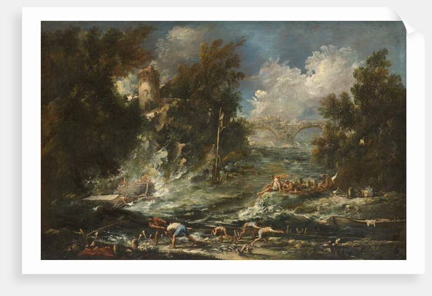 The Tempest, c.1710-1720 by Alessandro Magnasco