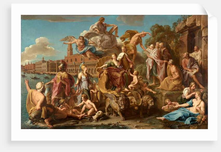 The Triumph of Venice, 1737 by Pompeo Girolamo Batoni