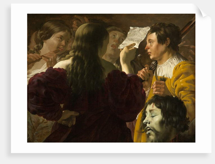 David Praised by the Israelite Women, 1623 by Hendrick Ter Brugghen