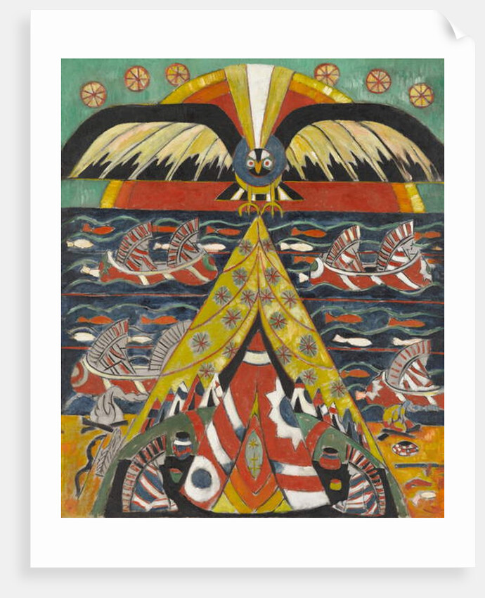 Indian Fantasy, 1914 by Marsden Hartley