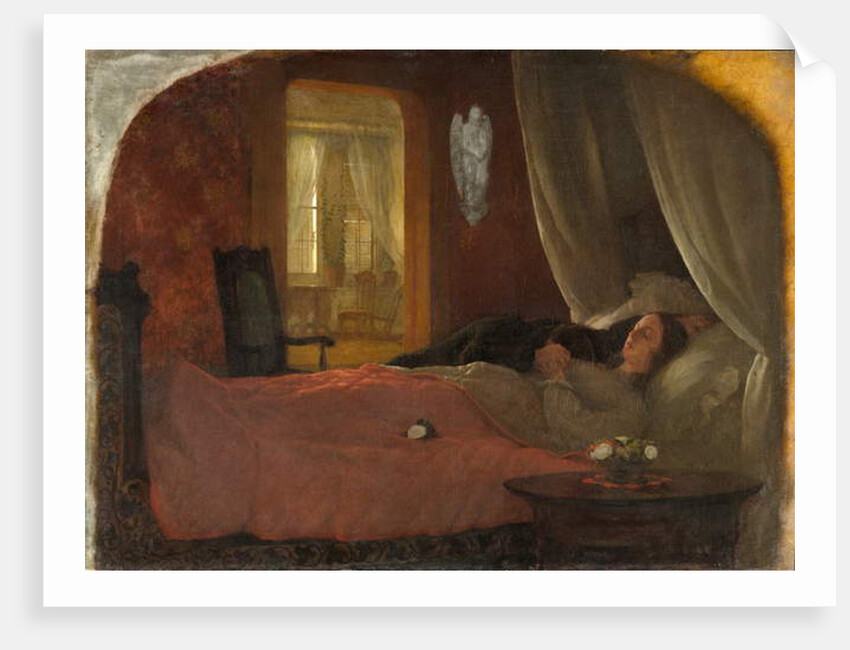 The Last Sleep, c.1858 by George Cochran Lambdin