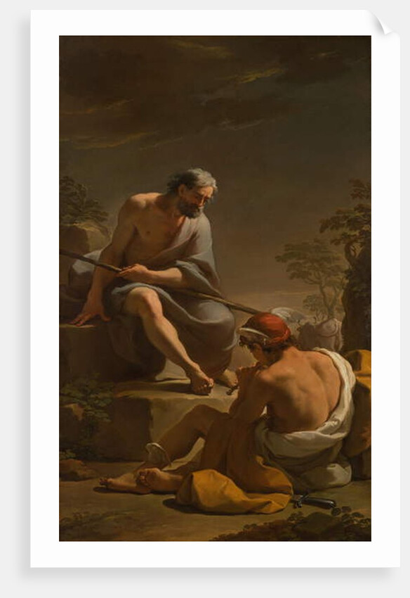 Mercury Lulling Argus to Sleep, c.1770-1775 by Ubaldo Gandolfi