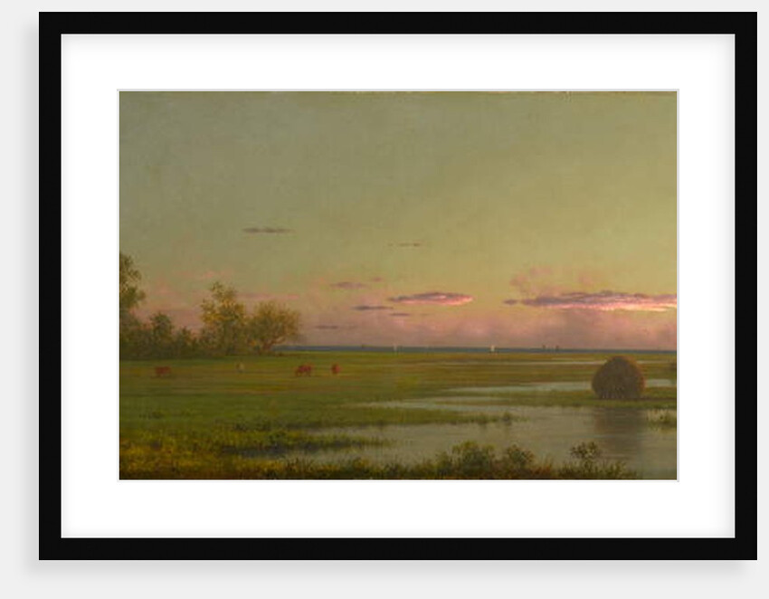 Salt Marsh at Southport, Connecticut, c.1862-1863 by Martin Johnson Heade