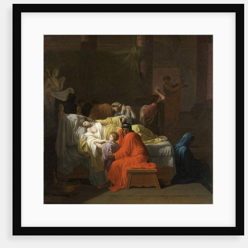 The Death of Alcestis, 1794 by Jean Francois Pierre Peyron