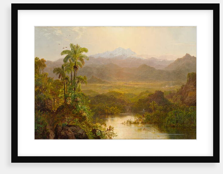 Landscape in Ecuador, 1859 by Louis Remy Mignot