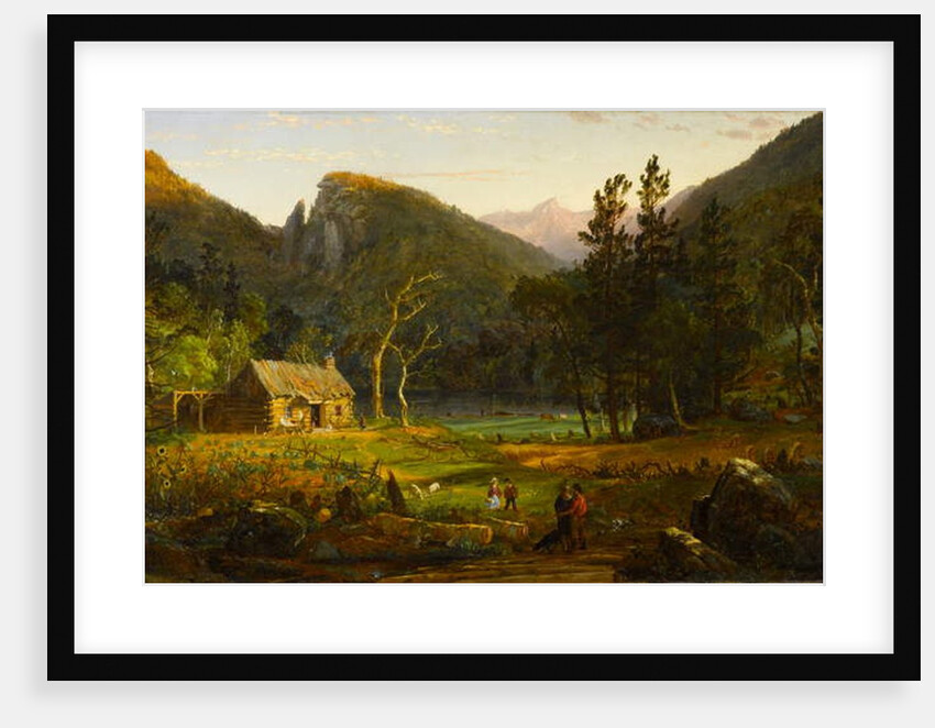 Eagle Cliff, Franconia Notch, New Hampshire, 1858 by Jasper Francis Cropsey