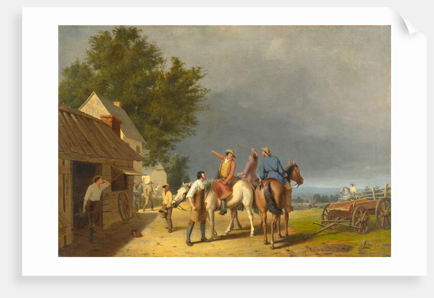 First News of the Battle of Lexington, 1847 by William Tylee Ranney