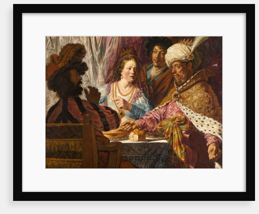 The Feast of Esther, c.1625 by Jan the Elder Lievens