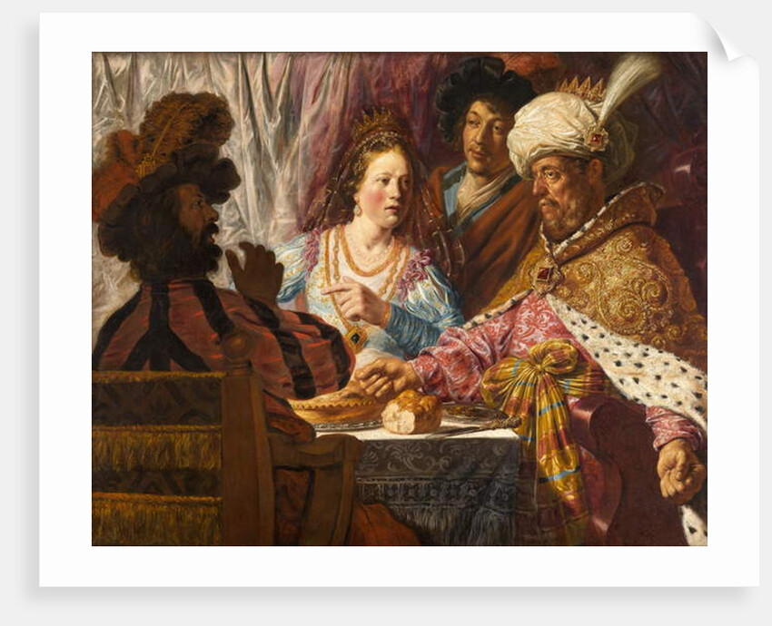 The Feast of Esther, c.1625 by Jan the Elder Lievens