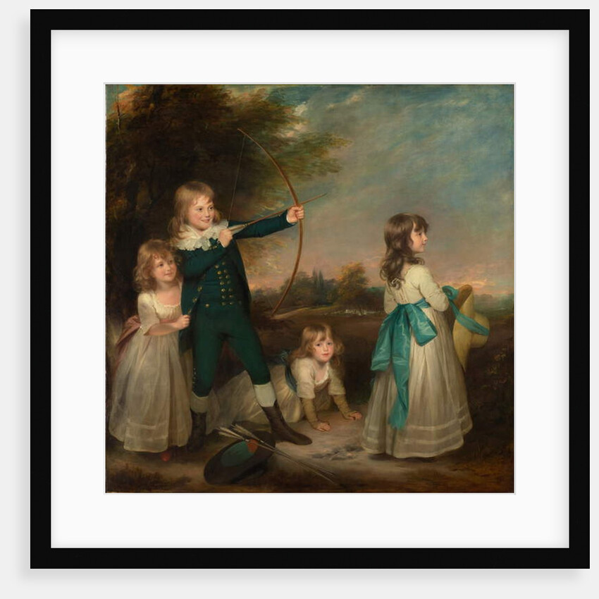 The Oddie Children, 1789 by William Beechey