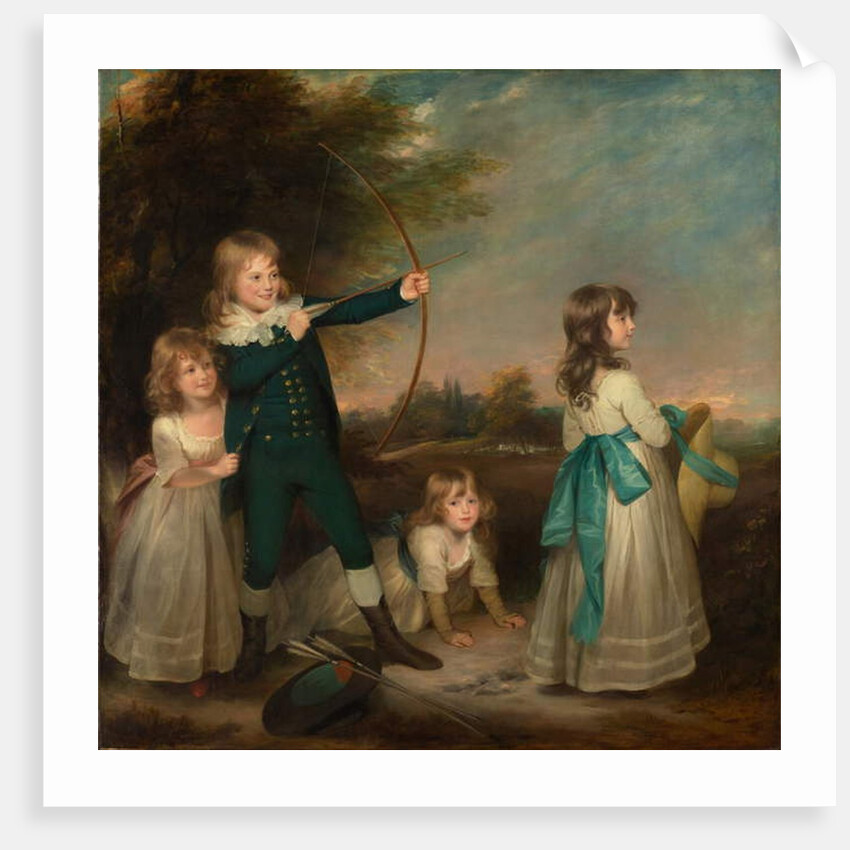 The Oddie Children, 1789 by William Beechey