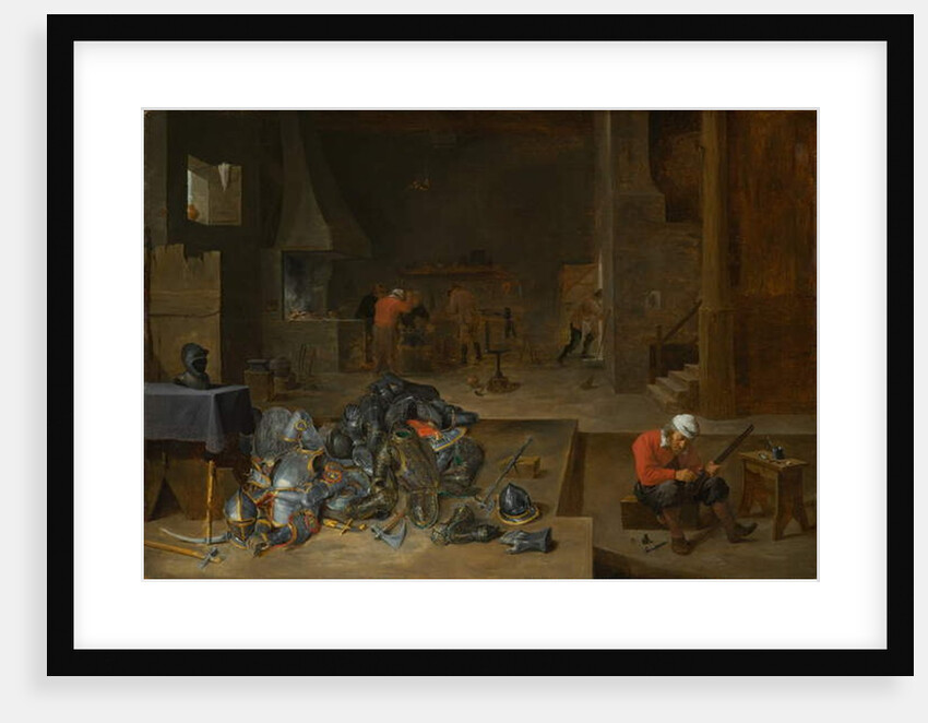The Armorer's Shop, c.1640-1645 by David the Younger Teniers
