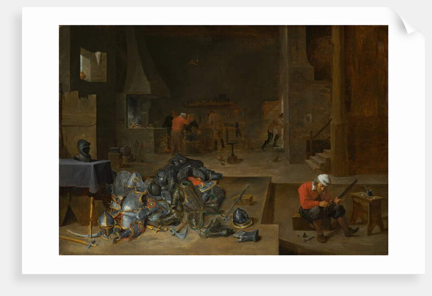 The Armorer's Shop, c.1640-1645 by David the Younger Teniers