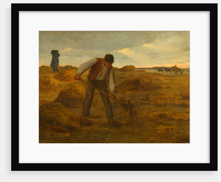 Peasant Spreading Manure, 1854-1855 by Jean Francois I Millet