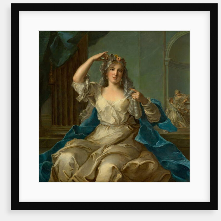 Portrait of a Lady as a Vestal Virgin, 1759 by Jean-Marc Nattier