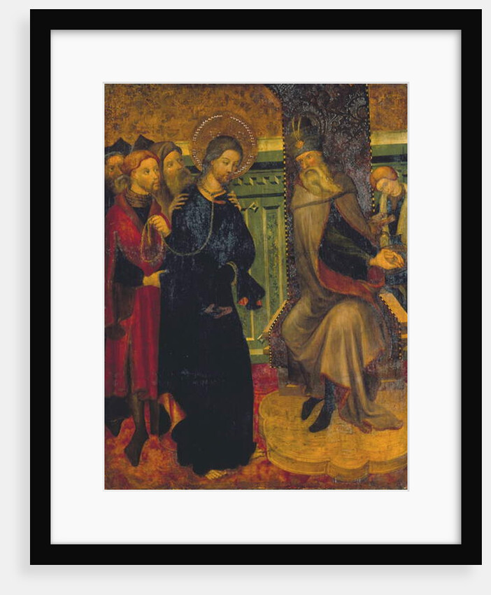 Christ before Pilate, c.1420-1425 by Lluis Borrassa