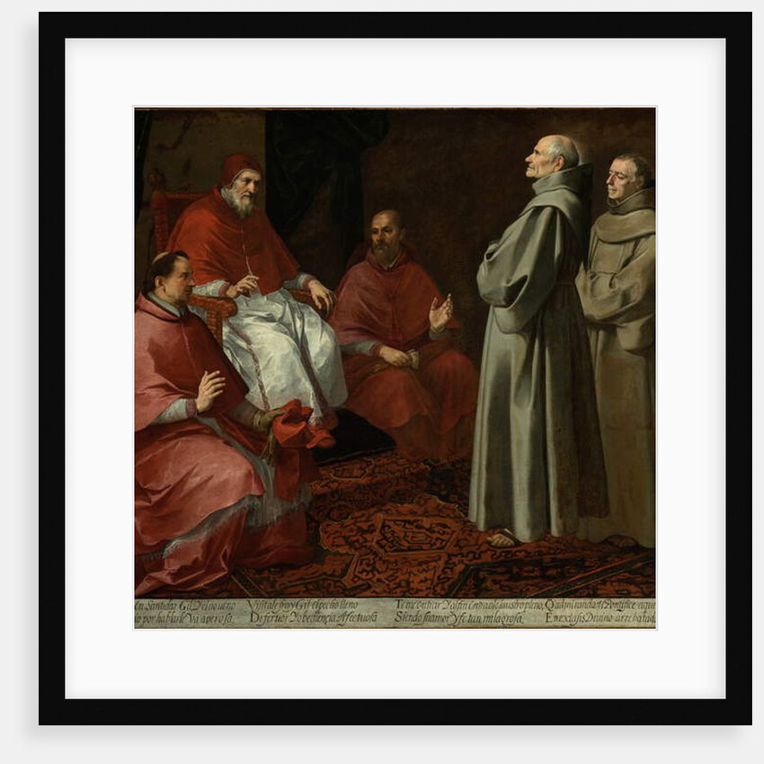 The Blessed Giles Before Pope Gregory IX, c.1645-1646 by Bartolome Esteban Murillo