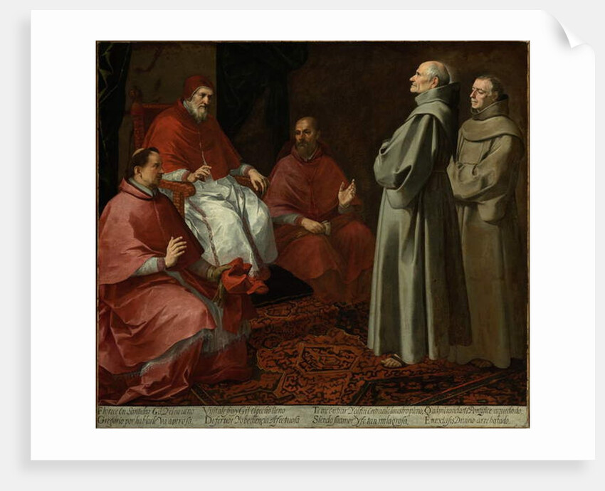 The Blessed Giles Before Pope Gregory IX, c.1645-1646 by Bartolome Esteban Murillo