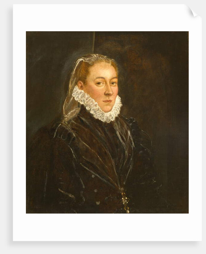Portrait of a Lady, c.1570-1580 by Jacopo Robusti Tintoretto