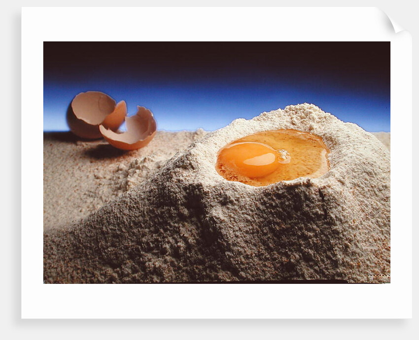 Egg & Flour, 1994 by Norman Hollands