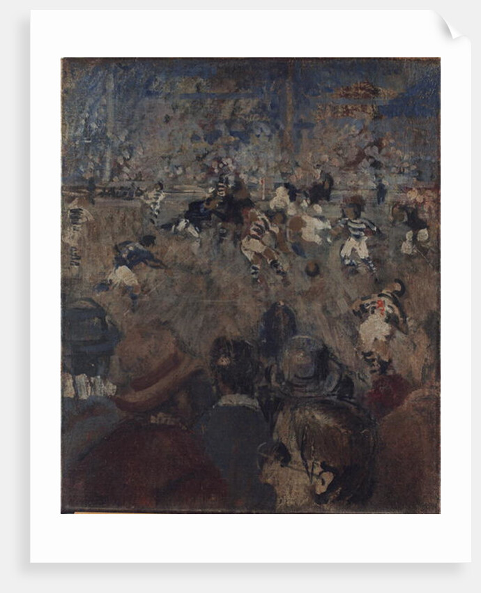 Football Match at Chelsea by English School