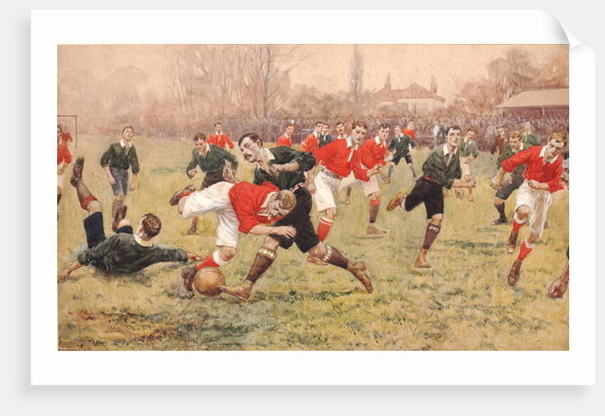 Amateur Gentlemen at Play by English School