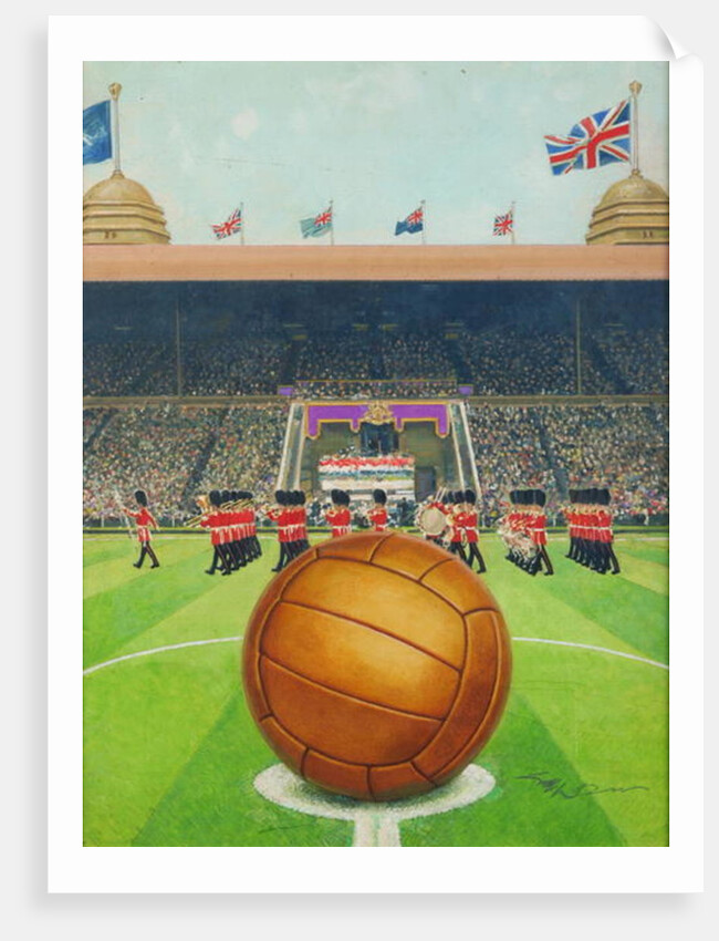 Wembley Stadium on Big Match Day by English School