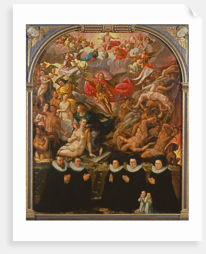 The Last Judgement by Anton (c.1563-1611) Moller