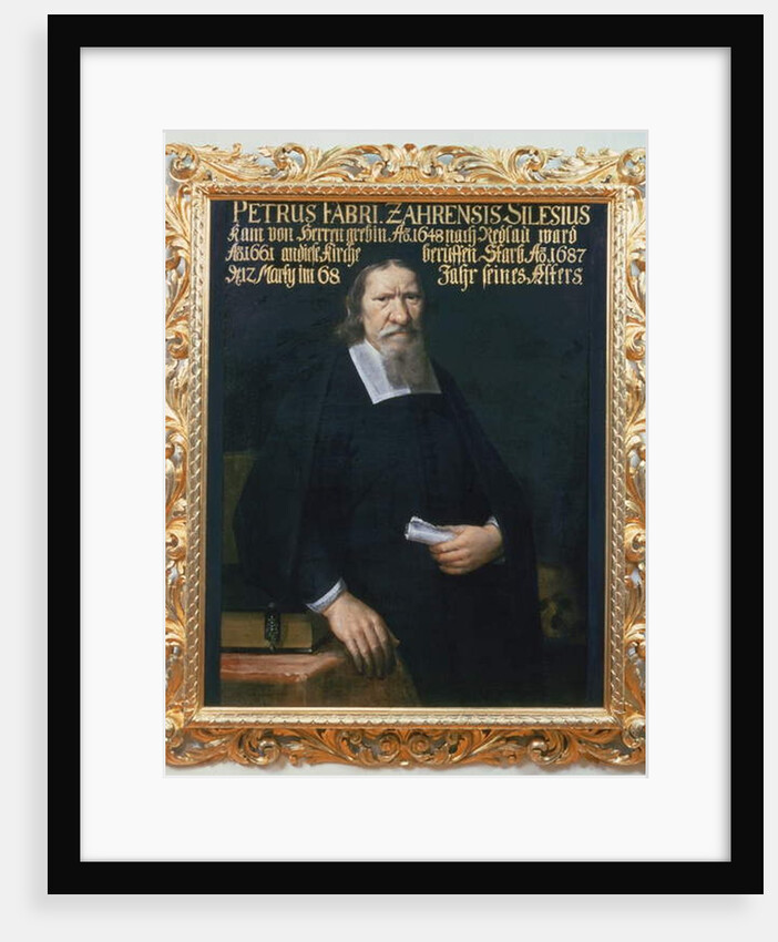 Portrait of Petrus Fabri by Andrzej Stech