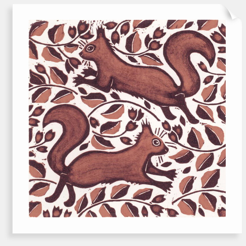 Beechnut Squirrels, 2002 by Nat Morley