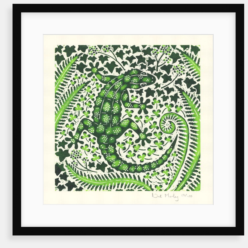 Green Gecko, 2002 by Nat Morley