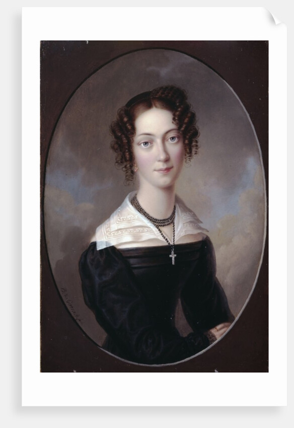 Black Dress by Bernard von Guerard