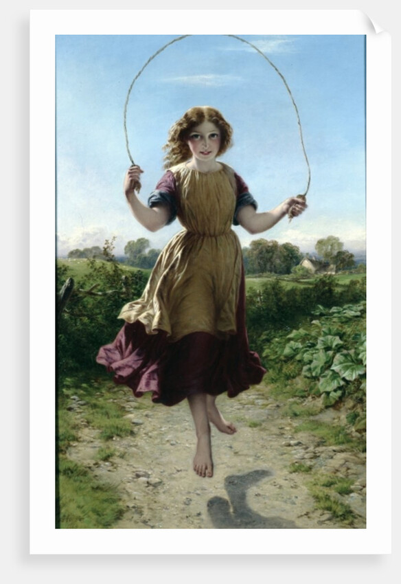 Girl Skipping, 1863 by John Adam P. Houston