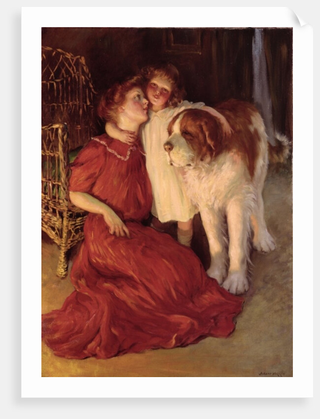 In the Firelight's Glow by Joseph Warren